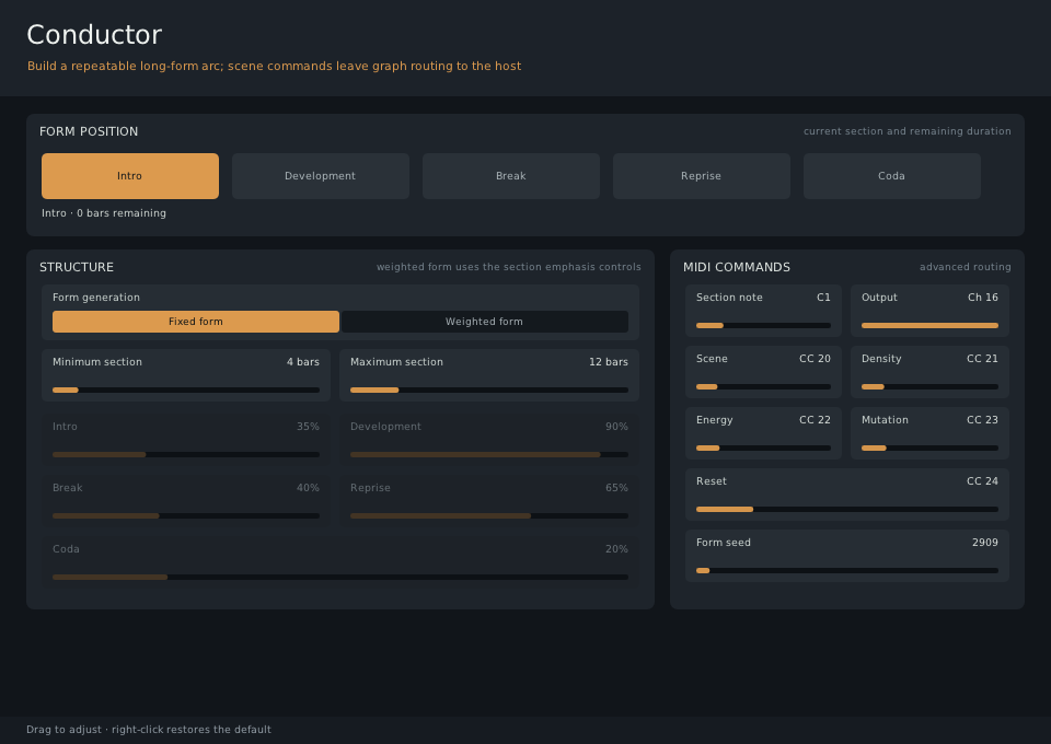 Conductor plugin interface