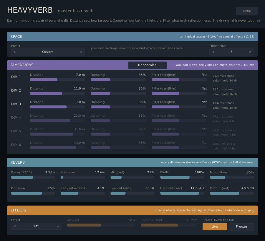 HeavyVerb plugin interface